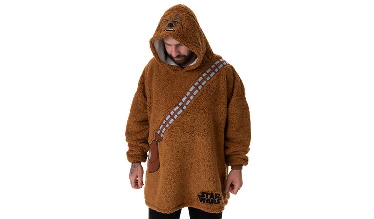 Star Wars Chewbacca Adult Unisex Blanket Hoodie - Brown