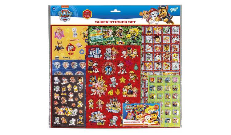 Totum Paw Patrol XL Super Stickers Craft Set - Age 3+