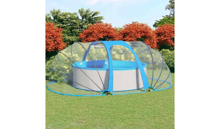 Walplus Oval PVC Pool Dome - 530 x 410 x 210 cm