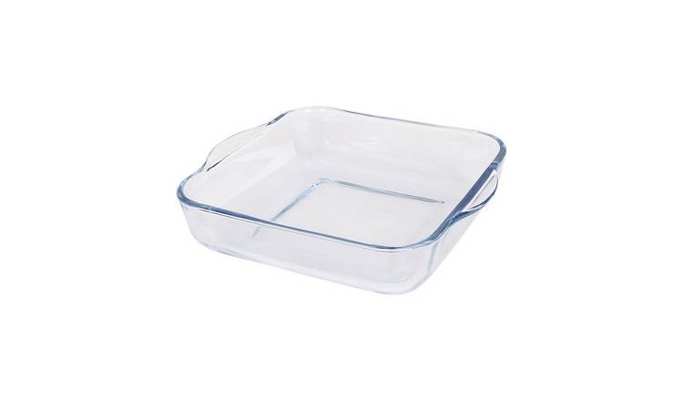 Argon Tableware Square Glass Oven Dish - 24cm x 21cm
