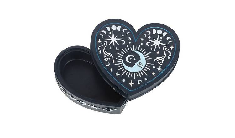 Something Different Blue Moon Trinket Box - Blue