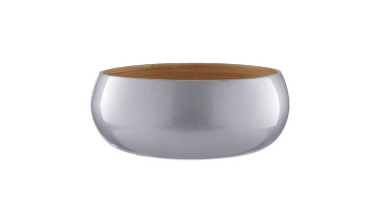 Orsina Kyoto Small Bamboo Bowl - Silver