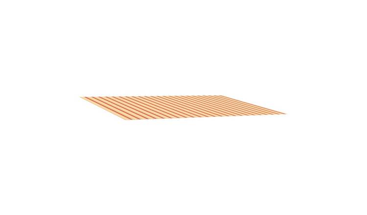 Walplus Polyester Awning Replacement Fabric - Multicolour - 350 x 250 cm