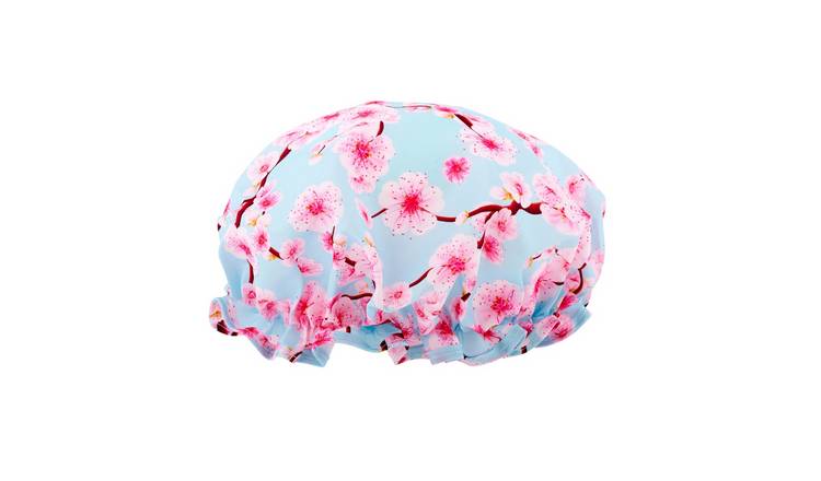 SMUG Shower Cap - Cherry Blossom Print