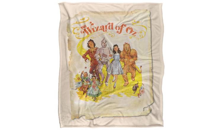 The Wizard Of Oz Poster Soft Touch Blanket - 152cm x 127cm