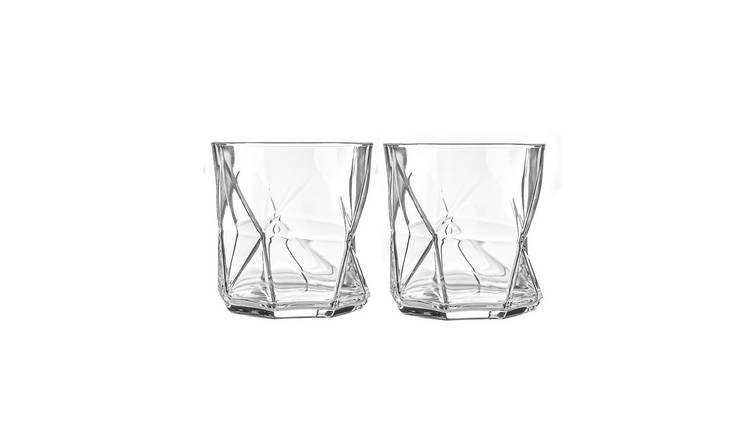 Bormioli Rocco Cassiopea Whisky Glasses - 330ml - Clear - Pack of 2