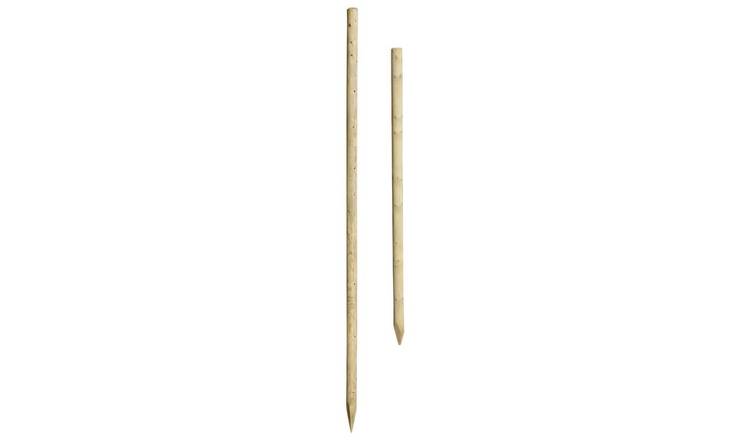 Primrose Pack of Five 8ft Round Post Screening Installation Kit Additional Panel