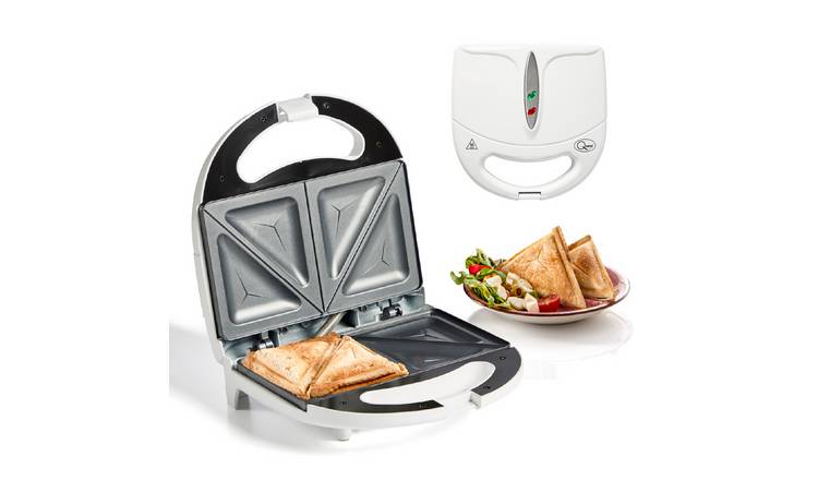 Quest 2 Slice Toastie Maker With Non-Stick Plates  750W - White
