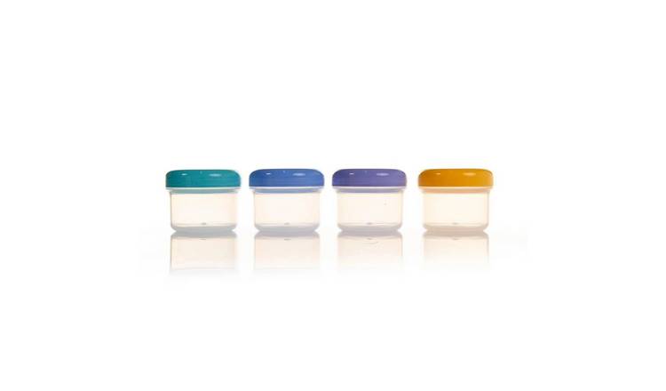 baby plus Milk and Food Storage Containers - 4 x 50ml