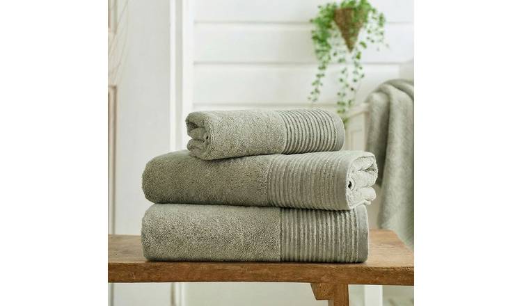 Deyongs Avelon Cotton Face Cloth - Green