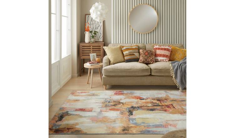 Mega Flooring Multi Modern Abstract Rug - 120 x 180cm