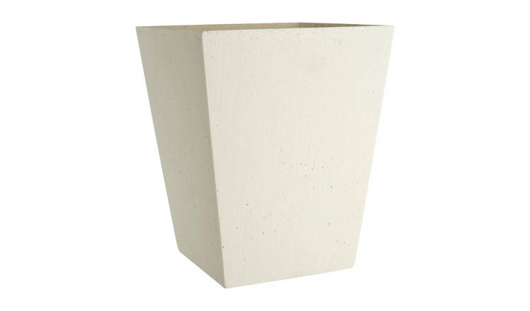 Orsina Polyresin Large Vase - White
