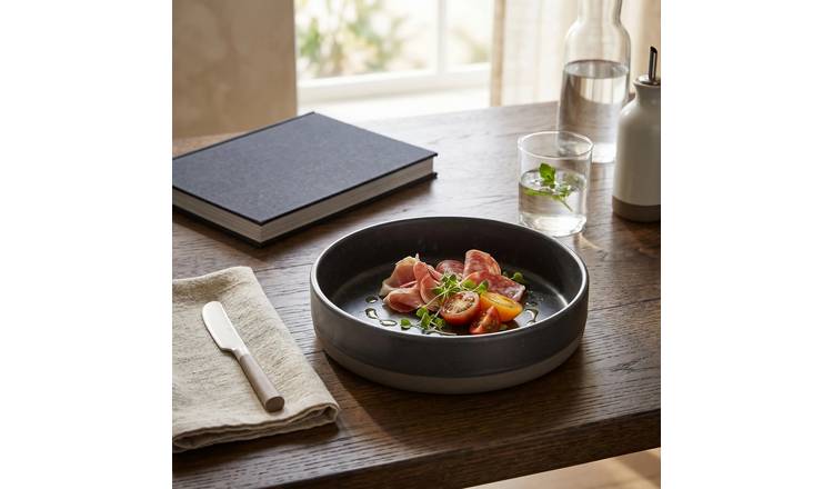 Orsina Hygge Stoneware Large Serving Bowl – Grey
