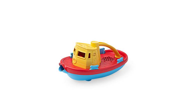Green Toys Tugboat (Yellow) - 6 Months +