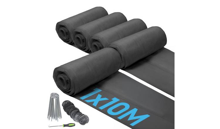 Harbour Housewares 100gsm Plant Control Membrane Set - 5m x 10m - 5 Rolls