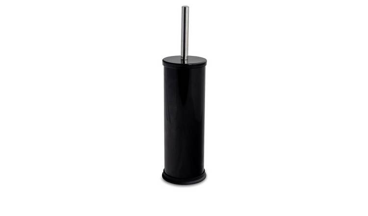 Harbour Housewares Round Toilet Brush - Black