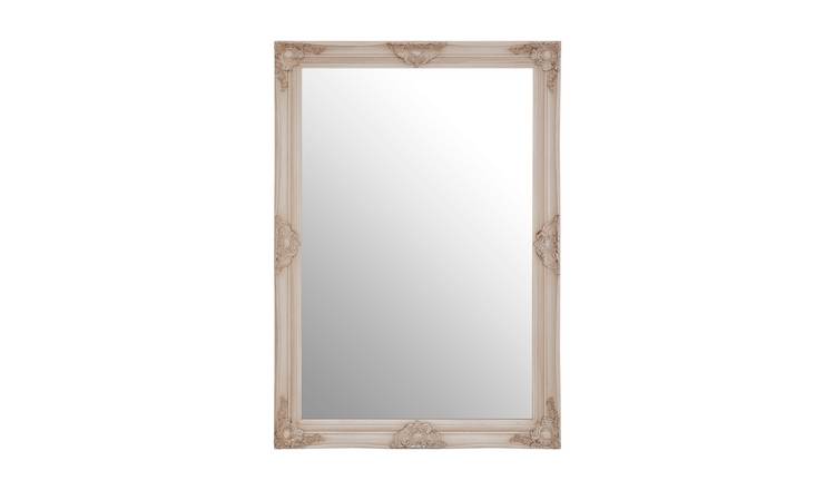 Orsina Arris Antonio Wall Mirror – White