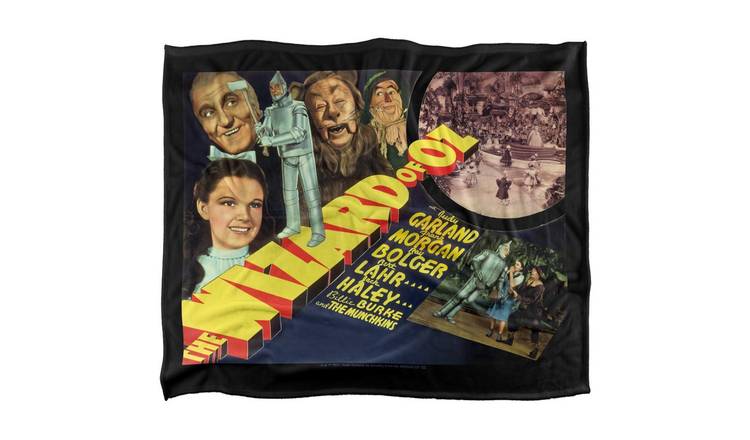 Wizard Of Oz Vintage Poster Soft Touch Blanket - 91cm x 147cm
