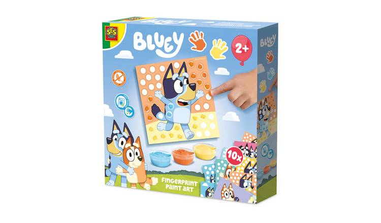 SES Creative Bluey Finger Paint Craft Set