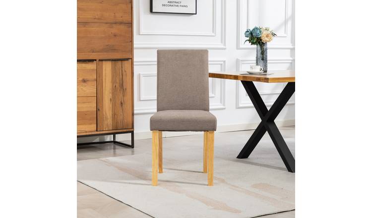 Artemis Home Almont Fabric Dining Chairs - Set of 2 - Brown