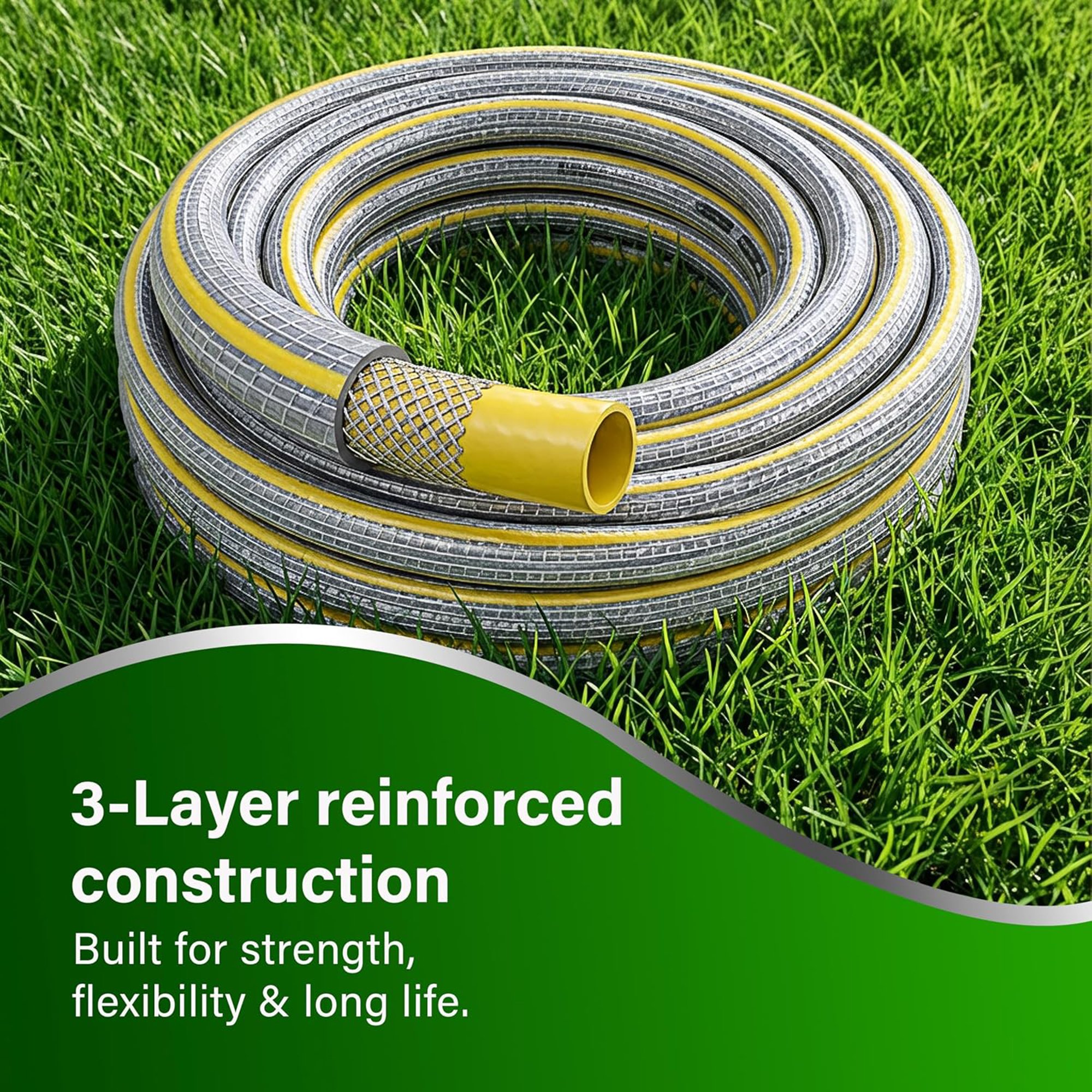 Greenera Garden Hose Pipe 12.5mm x 15m Starter Set - Image 5
