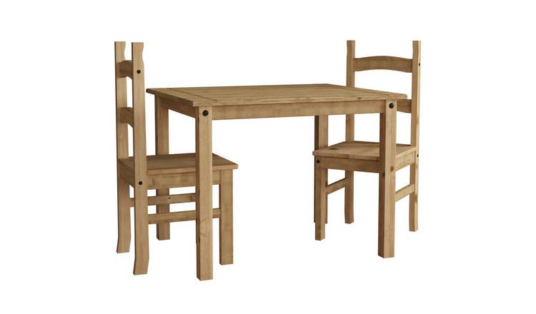 Vida Designs Corona 2 Seater Dining Set - Pine