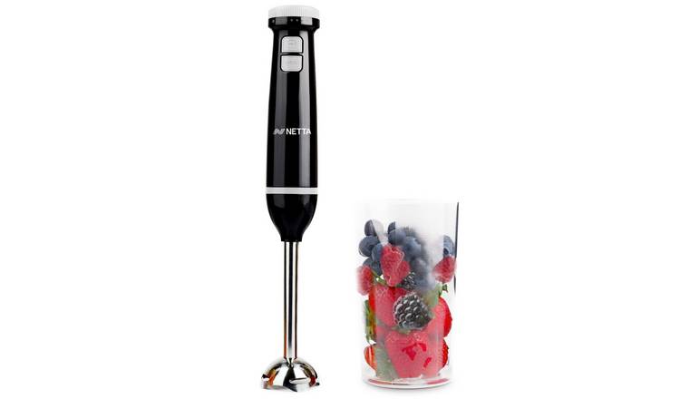 NETTA 600W Hand Blender with 5 Speeds, Turbo & 700ml Beaker
