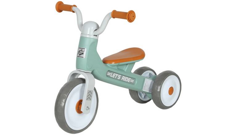 AIYAPLAY 3 Wheels No Pedal Limited Steer Baby Balance Bike - Green
