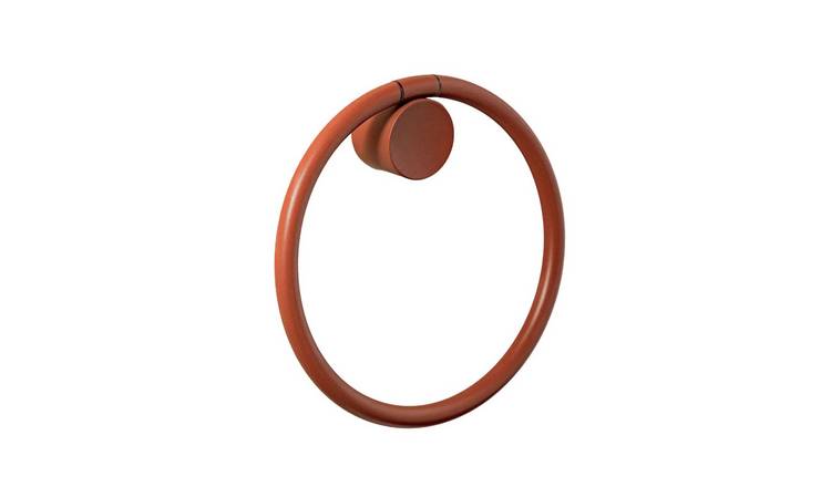 Cosmic Geyser Towel Ring - Terracotta