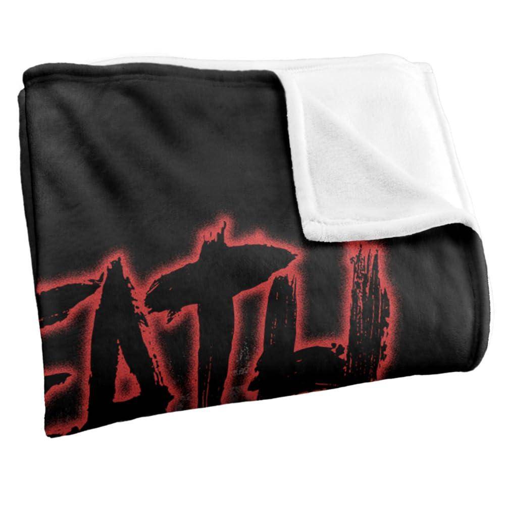 Harry Potter Death Eater Face Soft Touch Black Blanket - 147cm x 91cm - Image 2