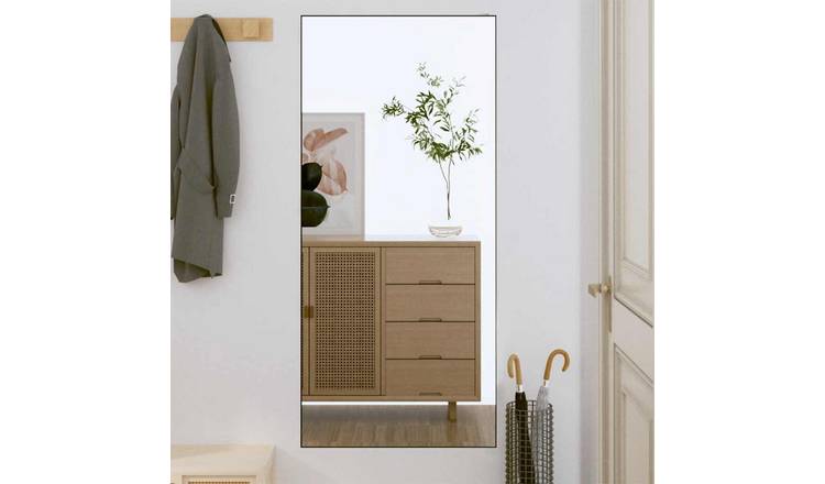 Walplus Glass Wall Mirror - Silver - 50 x 100 cm