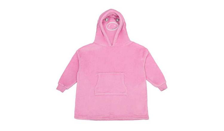 Brand Lab Kids Cushioned Pink Hoodie Blanket - 2-4 Years