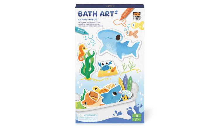 Tiger Tribe Bath Art - Ocean Stories - 3 Years +