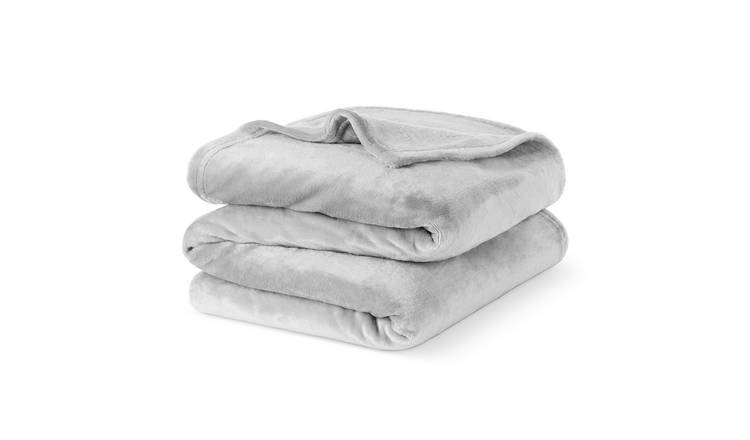 LIVIVO Double Fleece Blanket - Misty Grey