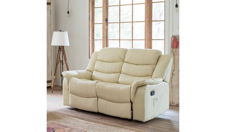 Artemis Home Almeira 2 Seat Recliner Sofa - Cream