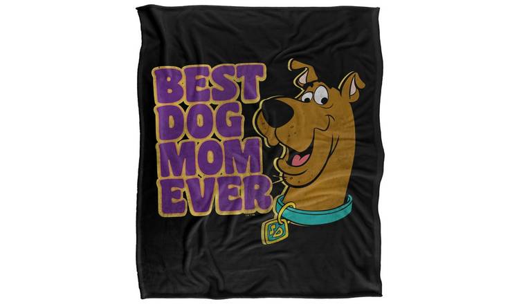 Scooby Doo Best Dog Mom Ever Soft Touch Blanket - 152cm x 127cm