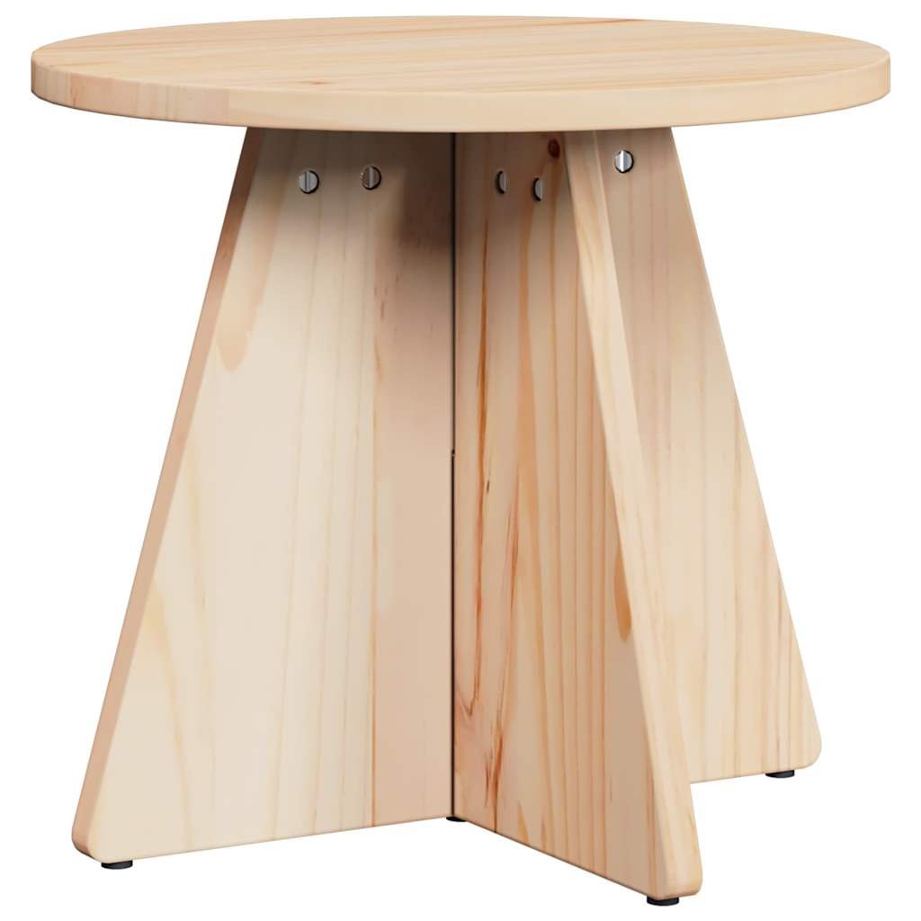 Walplus Pack of 3 Coffee Table - Natural - 49 x 49 x 30 cm - Image 5