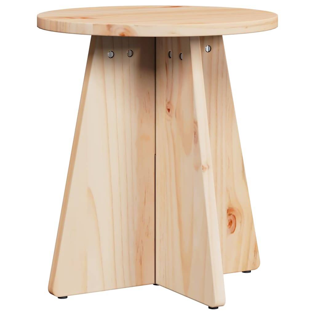 Walplus Pack of 3 Coffee Table - Natural - 49 x 49 x 30 cm - Image 6