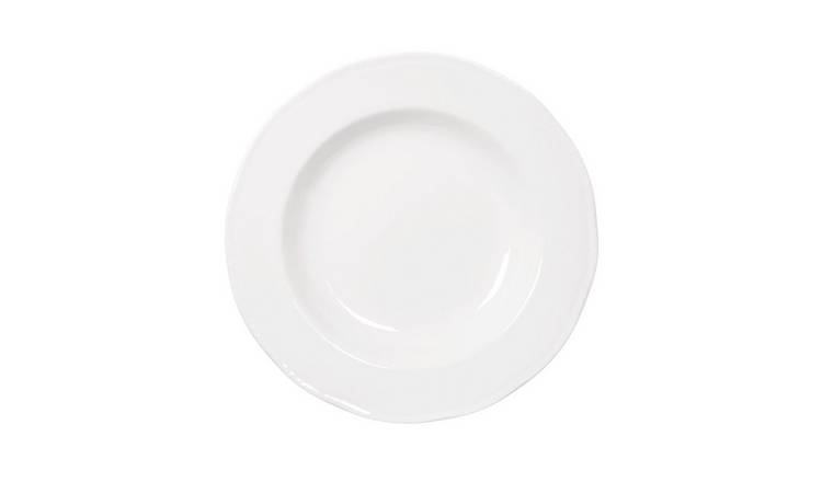 Orsina Quinn Embossed Soup Bowl - White