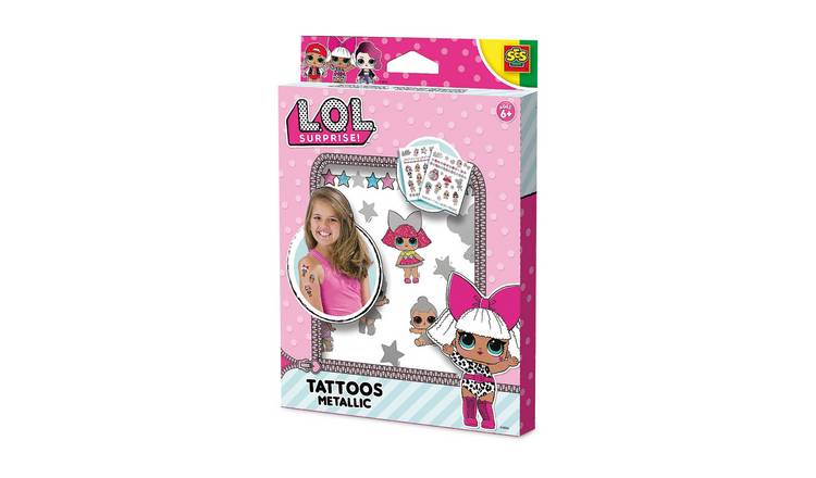 SES Creative LOL Surprise Metallic Tattoos Craft Set