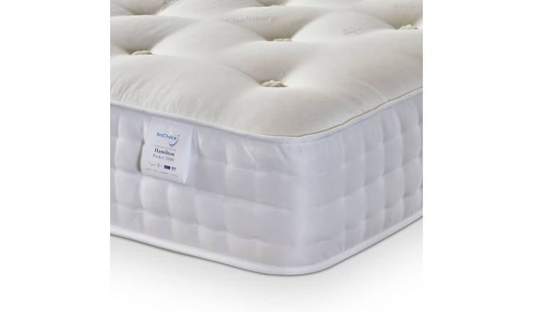 Bed Choices Hamilton 2000 Hand Tufted Firm Mattress - Double
