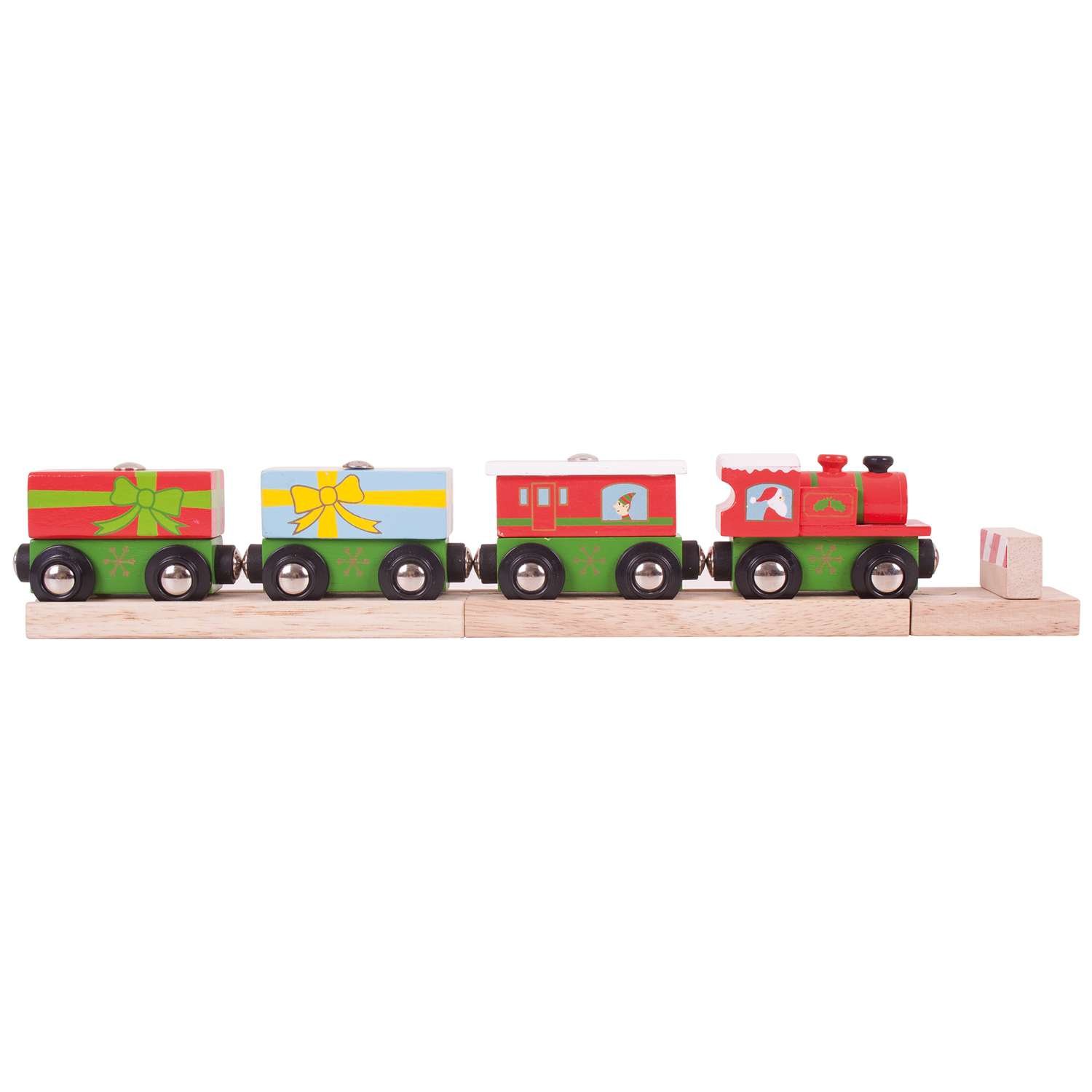 Bigjigs Rail Christmas Train - 3 Years +