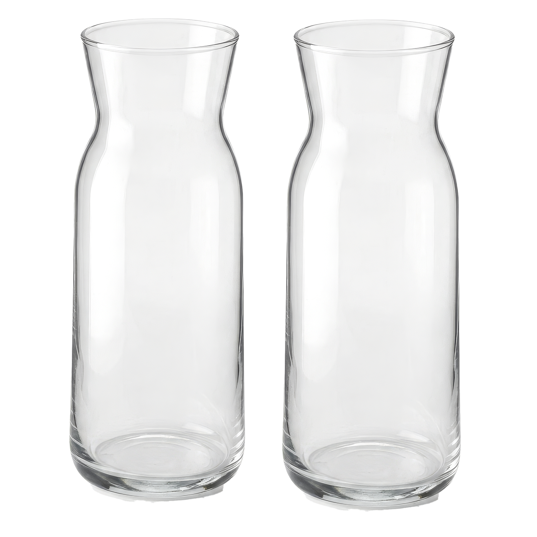 Argon Tableware Brocca Glass Carafes - 700ml - Pack of 2