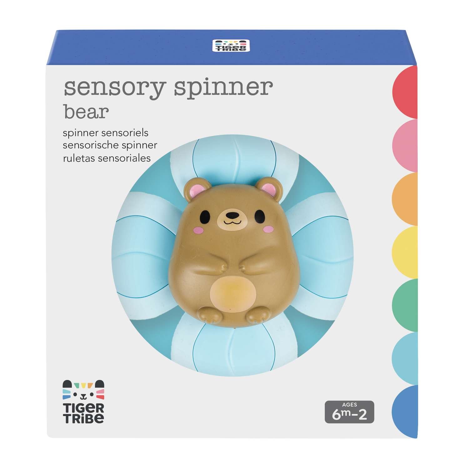 Tiger Tribe Sensory Spinner - Bear - 6 Months +