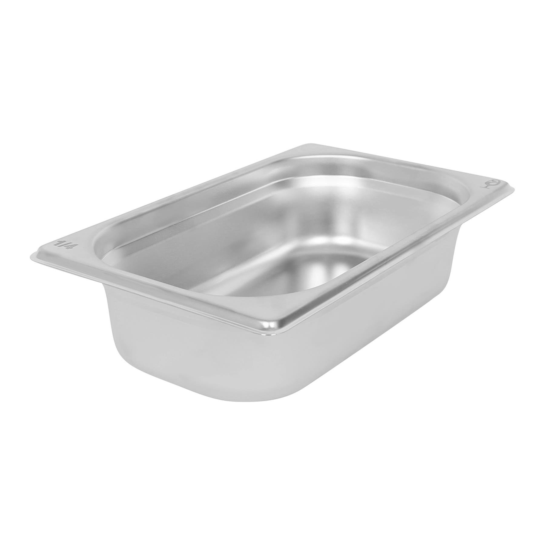 Argon Tableware Stainless Steel Gastronorm Container 1/4 - 1.5L