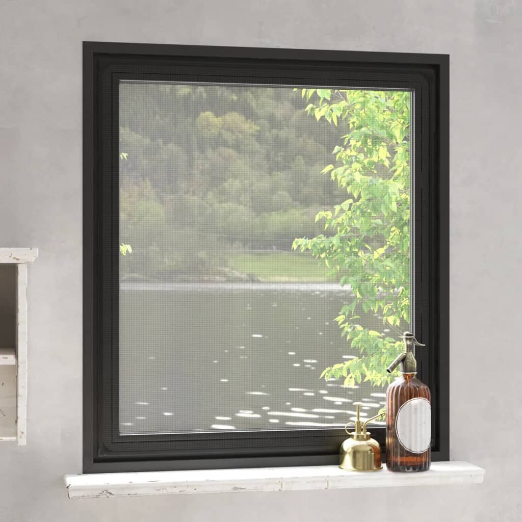 Walplus Insect Screen - Anthracite - 120 x 140 cm
