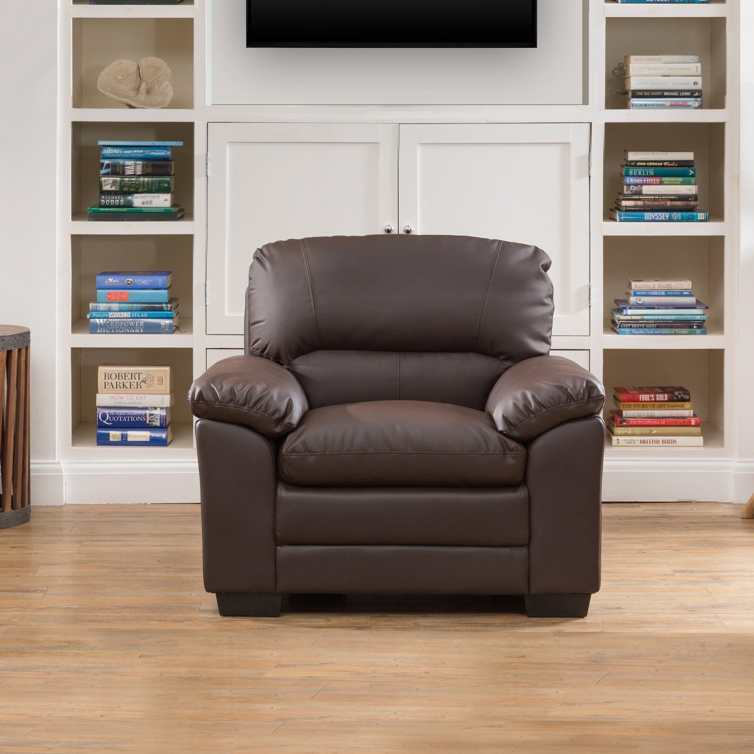 Artemis Home Genoa Armchair Brown - Brown