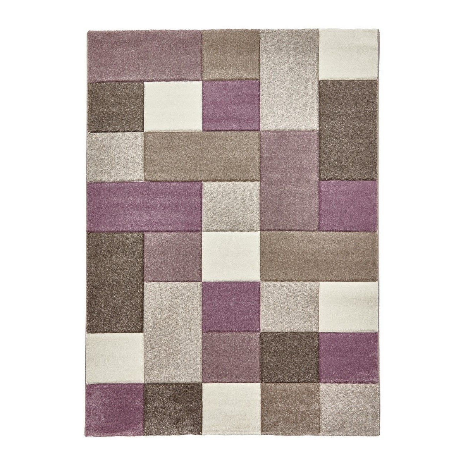Mega Flooring Grey Handmade Geometric Rug - 160 x 220cm