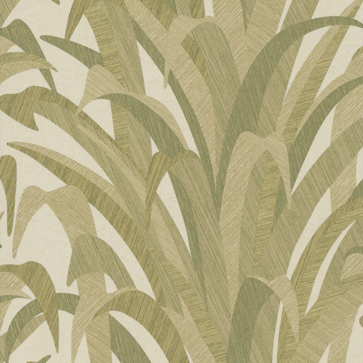Grandeco Boutique Olivine Grass Embossed Wallpaper - Green