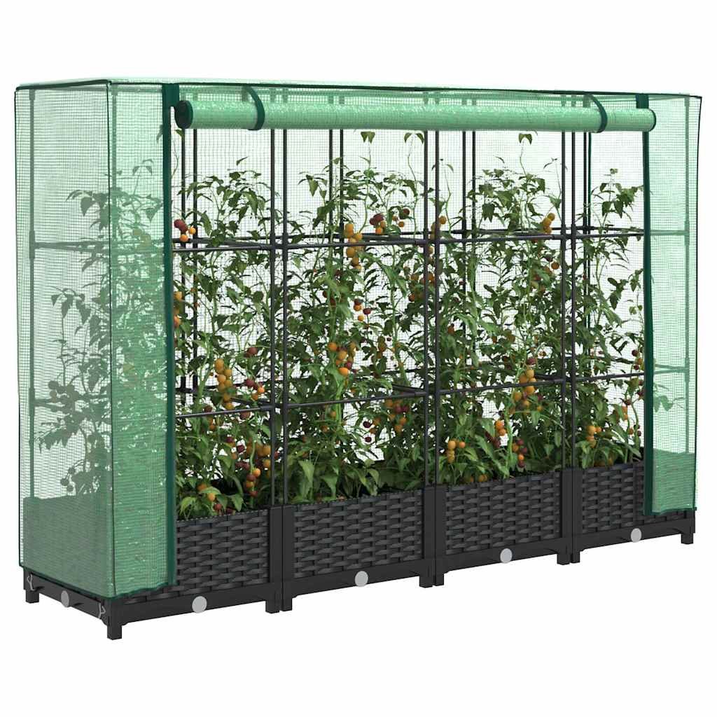 Walplus Iron Raised Garden Bed - 160 x 40 x 123 cm